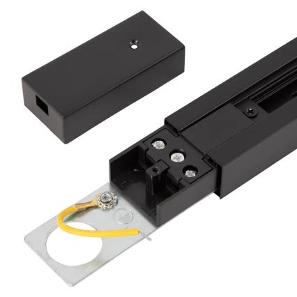 1-Phase Track System, 1 m, Black