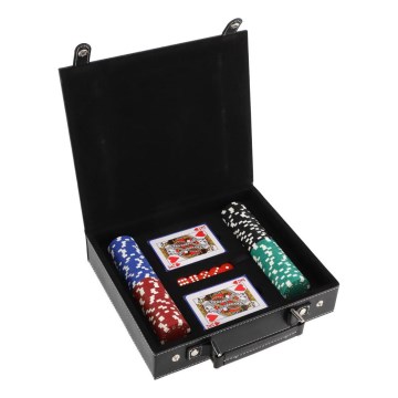 100-Piece Poker Set in a Carry Case