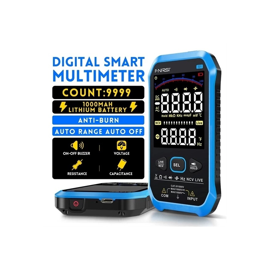 1000 mAh 5V Multimeter