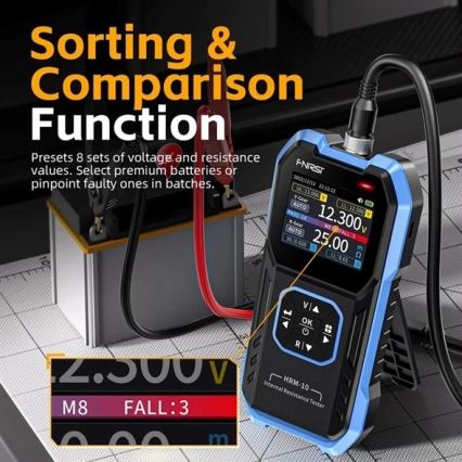 100V 1000 mAh Battery Tester