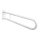 10x25 cm White Bracket