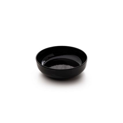 12-piece black porcelain dinner set