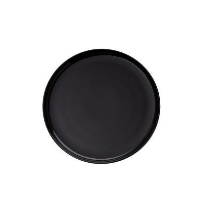 12-piece black porcelain dinner set
