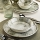 12-Piece Dining Set, Gray Porcelain