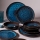 12-piece dinner set, blue/porcelain