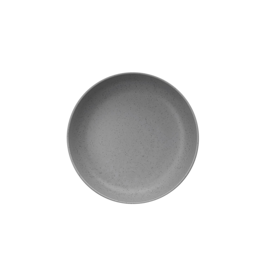 12-piece grey porcelain dinner set