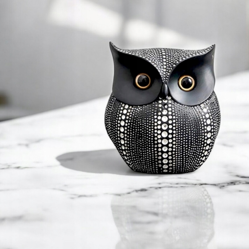 15 cm Black Table Decoration