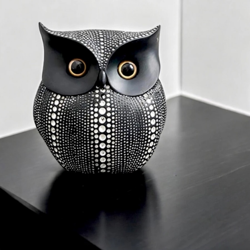 15 cm Black Table Decoration