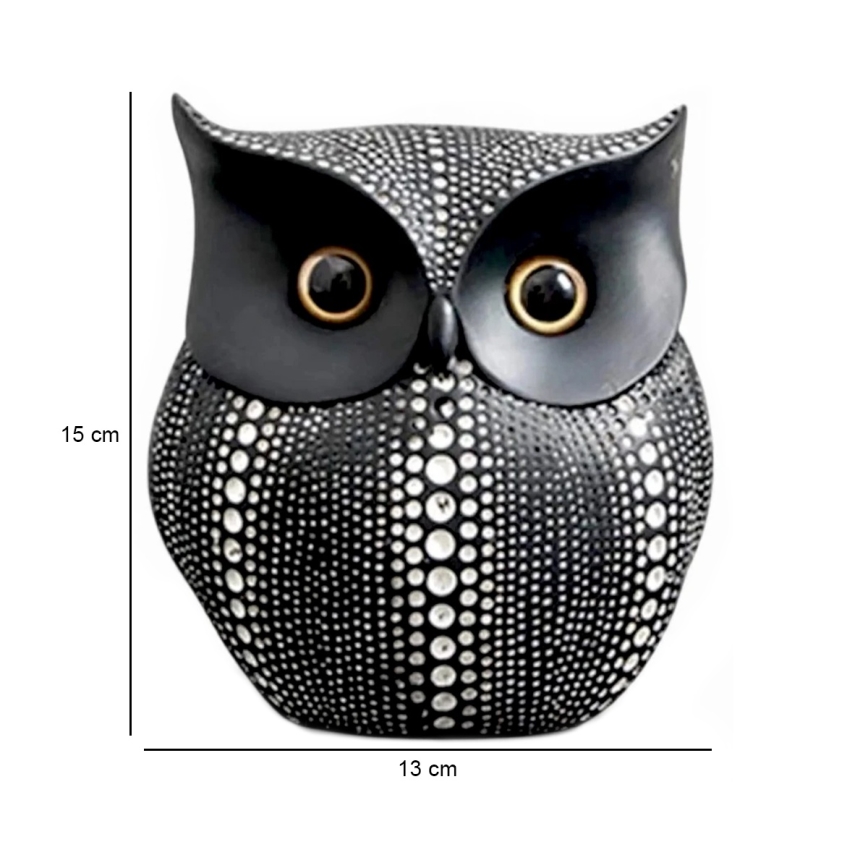 15 cm Black Table Decoration