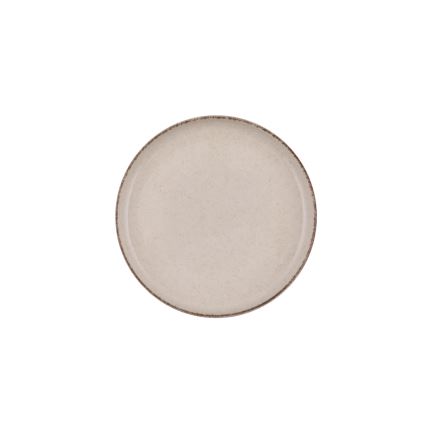 16-piece beige/porcelain dinner set