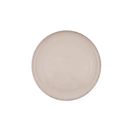 16-piece beige/porcelain dinner set