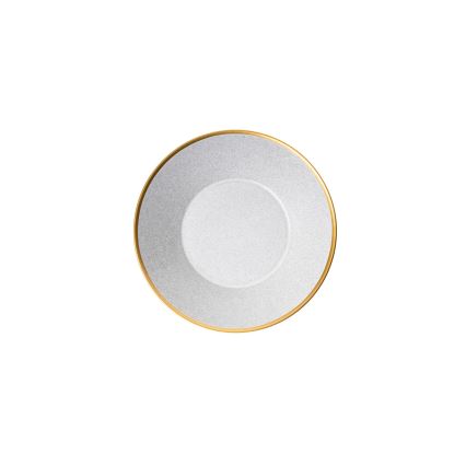 16-piece dining set grey/gold/porcelain