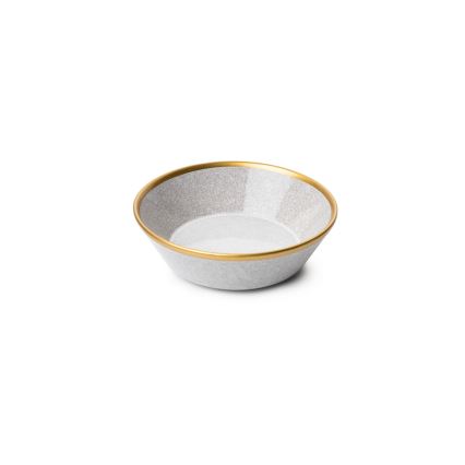 16-piece dining set grey/gold/porcelain
