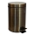 17 x 26 cm stainless steel waste bin — bronze finish