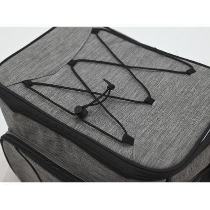 18 L Grey Insulated Cooler Bag