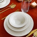 18 pcs White/Porcelain Dinner Set