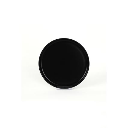 18-piece black ceramic dinner set