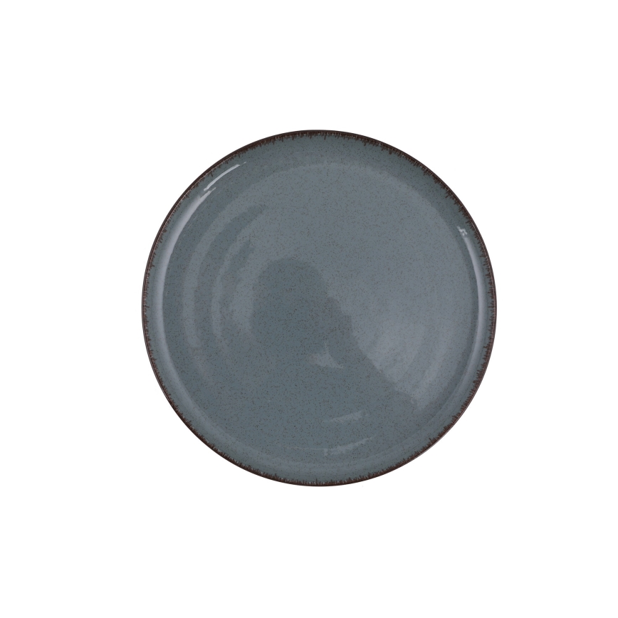 18-piece Blue Porcelain Dinnerware Set