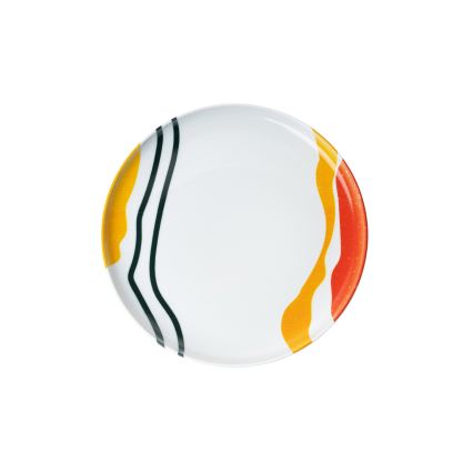 18-Piece Vibrant Porcelain Dinner Set