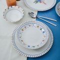 18-piece vibrant/porcelain dinner set