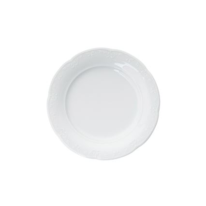18-piece White Porcelain Dinner Set