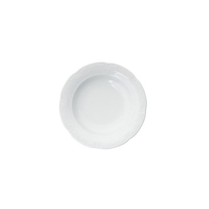 18-piece White Porcelain Dinner Set