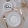 18-piece White Porcelain Dinner Set