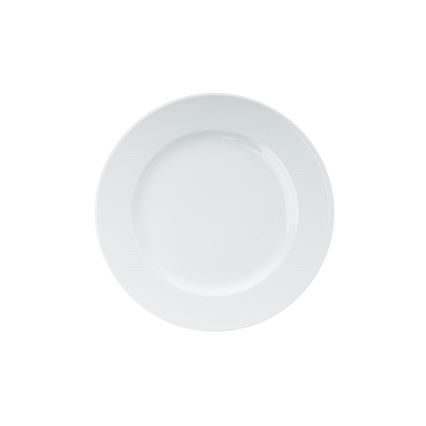 18-piece White Porcelain Dinner Set