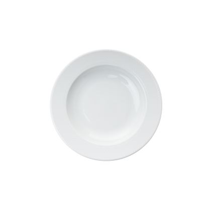 18-piece White Porcelain Dinner Set