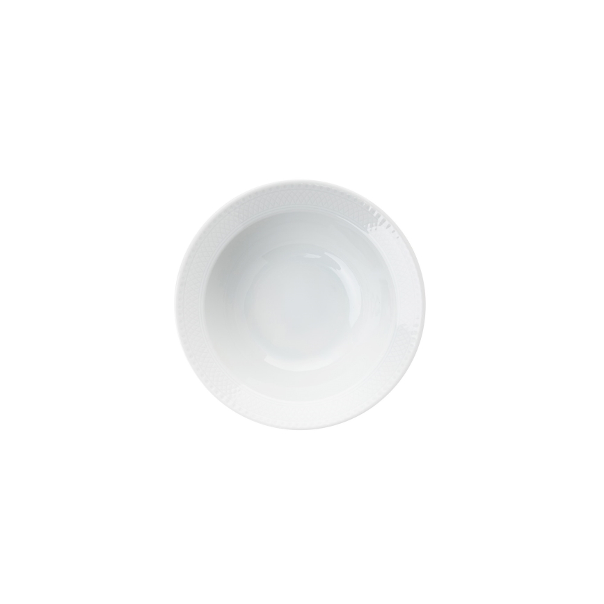 18-piece White Porcelain Dinner Set