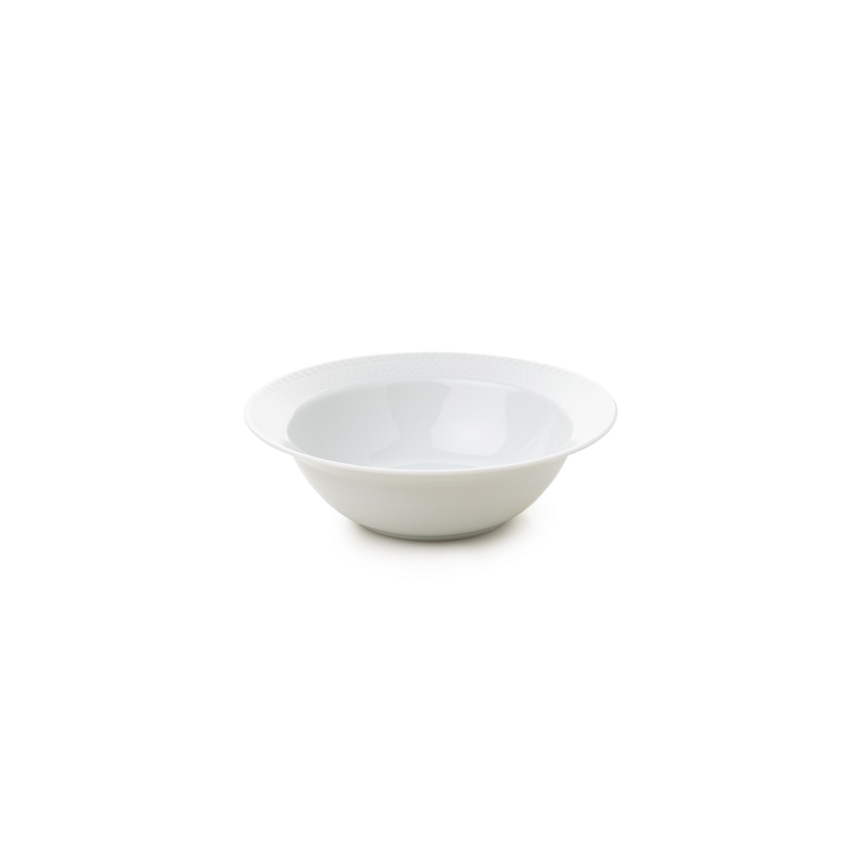 18-piece White Porcelain Dinner Set