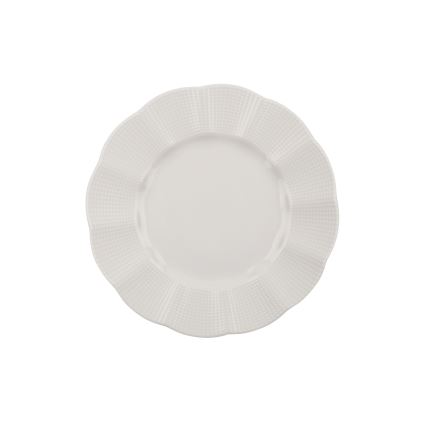 18-piece White Porcelain Dinner Set