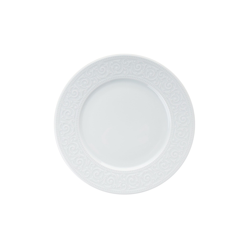 18-piece White Porcelain Dinnerware Set