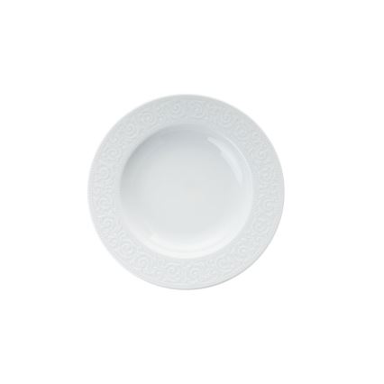 18-piece White Porcelain Dinnerware Set