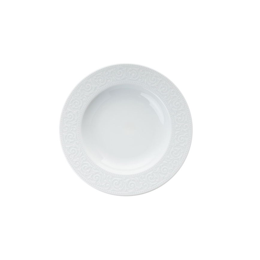 18-piece White Porcelain Dinnerware Set