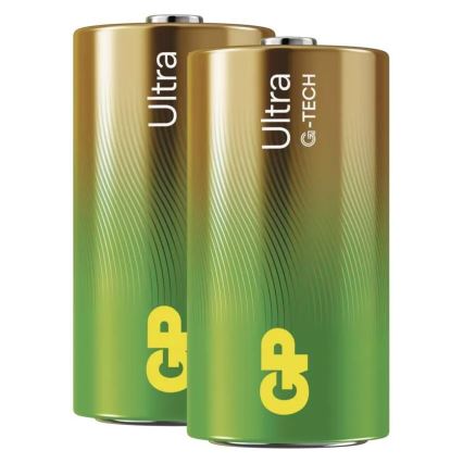 2 pcs Alkaline battery C GP ULTRA 1,5V