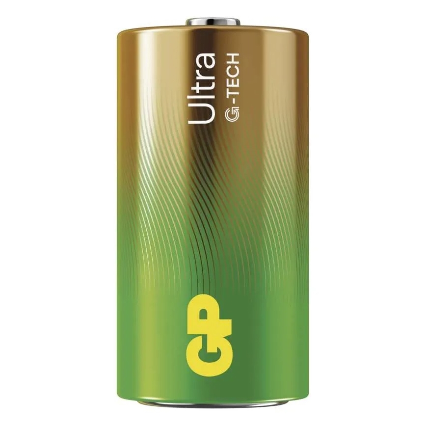 2 pcs Alkaline battery C GP ULTRA 1,5V