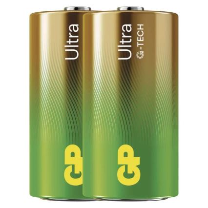 2 pcs Alkaline battery C GP ULTRA 1,5V