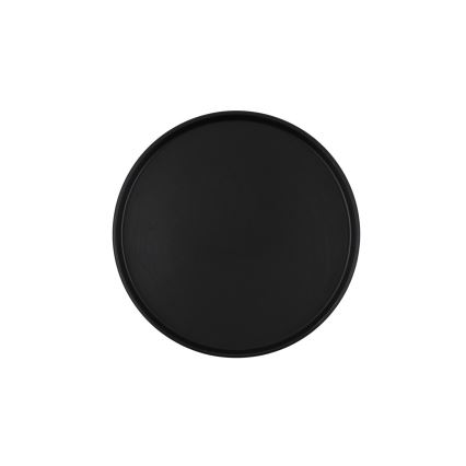 20-piece Black Stoneware Dinnerware Set