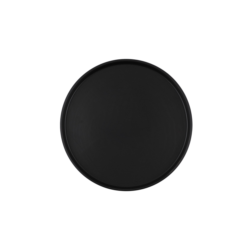 20-piece Black Stoneware Dinnerware Set