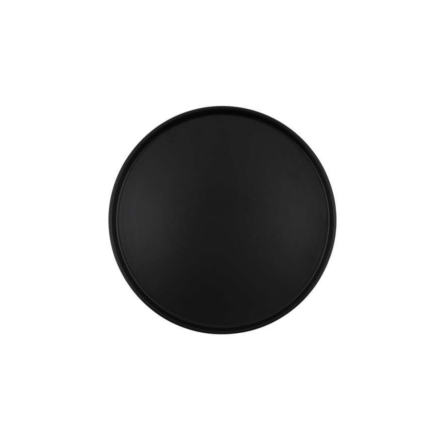 20-piece Black Stoneware Dinnerware Set