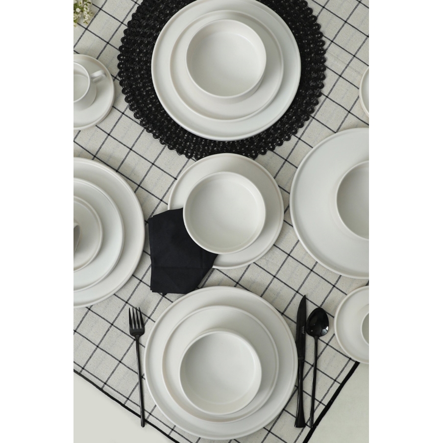 20-piece dinnerware set white/ceramic