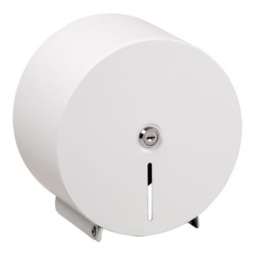 20 x 20 cm Paper Dispenser – Stainless Steel / White