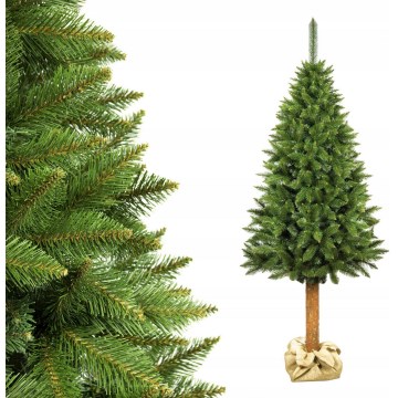220 cm Spruce Christmas Tree with Trunk