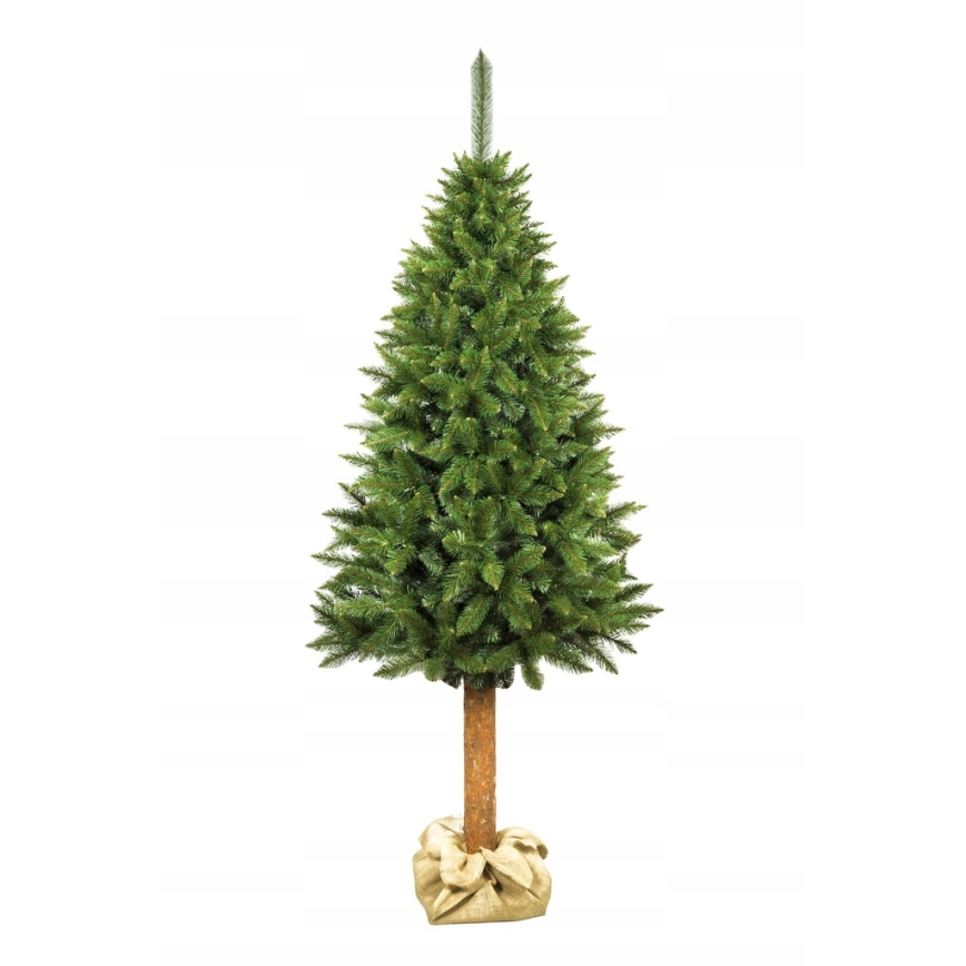 220 cm Spruce Christmas Tree with Trunk
