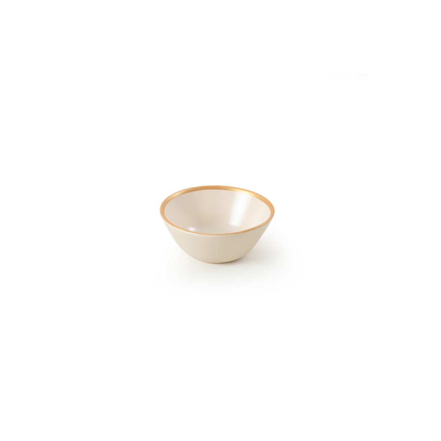 24-piece beige ceramic dinnerware set