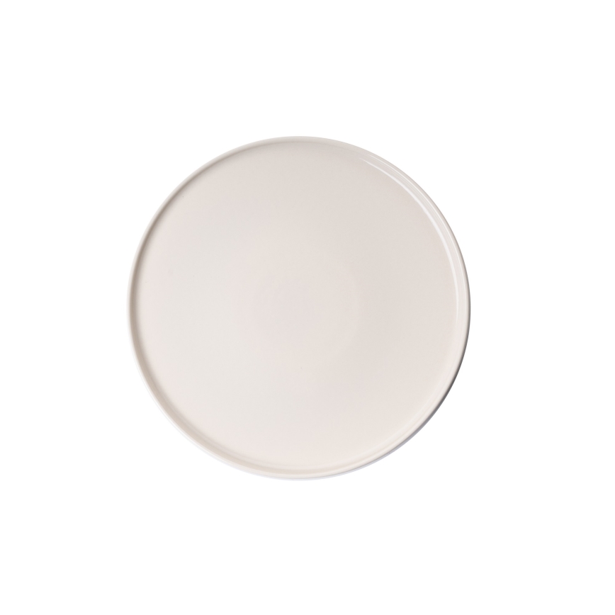 24-piece beige porcelain dinnerware set