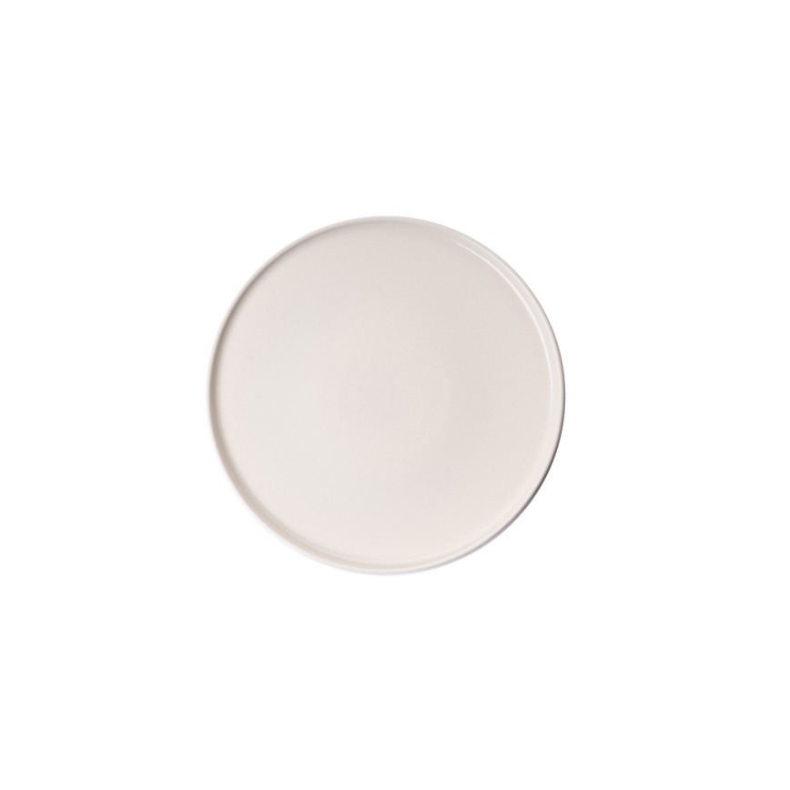 24-piece beige porcelain dinnerware set