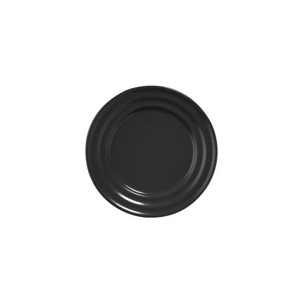 24-piece black porcelain dinner set
