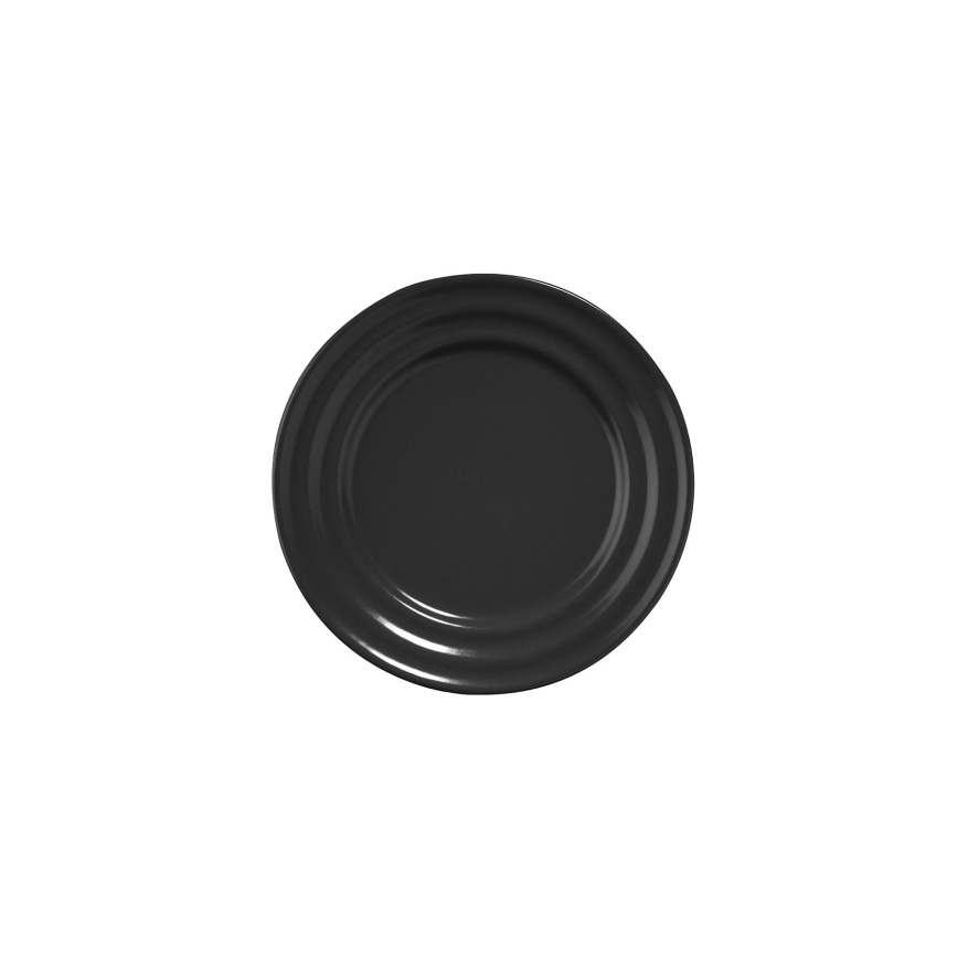 24-piece black porcelain dinner set